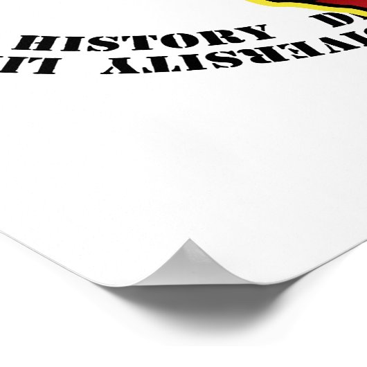 Zwarte geschiedenismaand poster (Hoek)