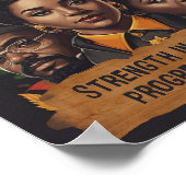 Zwarte geschiedenismaand poster (Hoek)