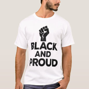 Zwarte geschiedenismaand Power Gift Women Mannen K T-shirt