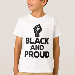Zwarte geschiedenismaand Power Gift Women Mannen K T-shirt