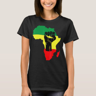 Zwarte-geschiedenismaand Relebratie Afrikaanse kaa T-shirt