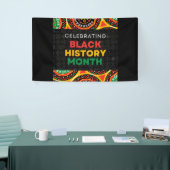 Zwarte geschiedenismaand spandoek (Beurs)