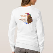 Zwarte geschiedenismaand Sweatshirts T-shirt (Achterkant)