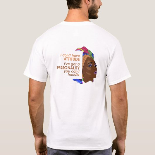 Zwarte geschiedenismaand Tshirts (Achterkant)