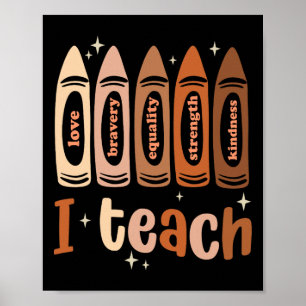 Zwarte-geschiedenismaand vieren I Teach Black Hist Poster