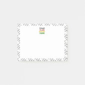 Zwarte-geschiedenismaand vieren post-it® notes (Voorkant)