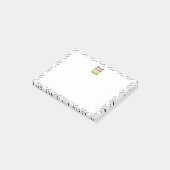 Zwarte-geschiedenismaand vieren post-it® notes (Schuin)