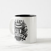 Zwarte-geschiedenismaand vieren tweekleurige koffiemok (Voorkant links)