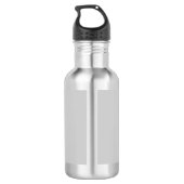 Zwarte geschiedenismaand waterfles (Achterkant)