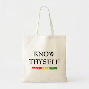 Zwarte geschiedenismaand WEET ZELF Tote Bag