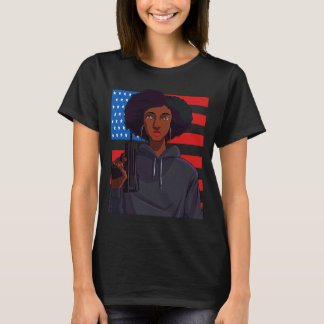 Zwarte-geschiedenismaandpaneelpartij T-shirt