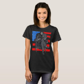 Zwarte-geschiedenispanter T-shirt (Voorkant volledig)