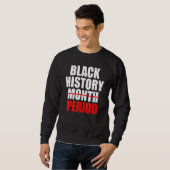 Zwarte geschiedenisperiode Pride African American Trui (Voorkant volledig)