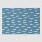 Zwarte getipte rifhaai tissuepapier (Voorkant)