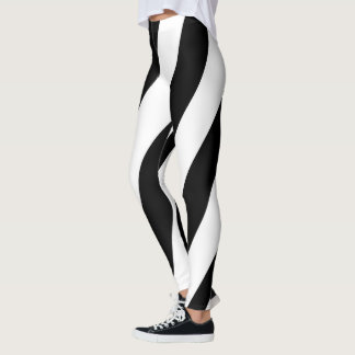 Zwarte gevoerde leggings voor vrouwen
