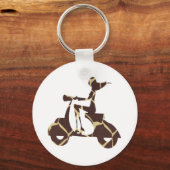zwarte giraf voor meisjes sleutelhanger (Voorkant)