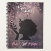 Zwarte-Girl Magic Planner voor zwarte vrouwen (Voorkant)