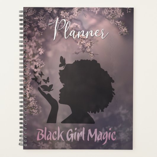 Zwarte-Girl Magic Planner voor zwarte vrouwen (Voorkant)