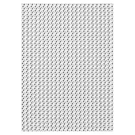 Zwarte glanzende harten schattig romantisch patroo tafelkleed