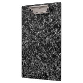 Zwarte glitterklembord klembord (Links)