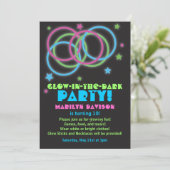 Zwarte gloed in de uitnodigingen van de Dark Rings (Staand voorkant)