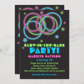 Zwarte gloed in de uitnodigingen van de Dark Rings (Voorkant / Achterkant)