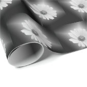 zwarte gloeiende witte maaltijd cadeaupapier (Rol Hoek)