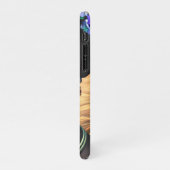 Zwarte godin | Afro-Amerikaanse vrouw AI Art iPhone Hoesje (Linkerkant)