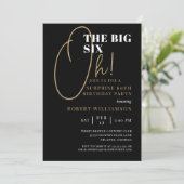 Zwarte Gold 60e verrassingsdag Kaart (Staand voorkant)