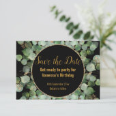 ZWARTE GOLD BOTANICAL 2 BEWAREN DE DATUM CIRCULAIR AANKONDIGING (Staand voorkant)