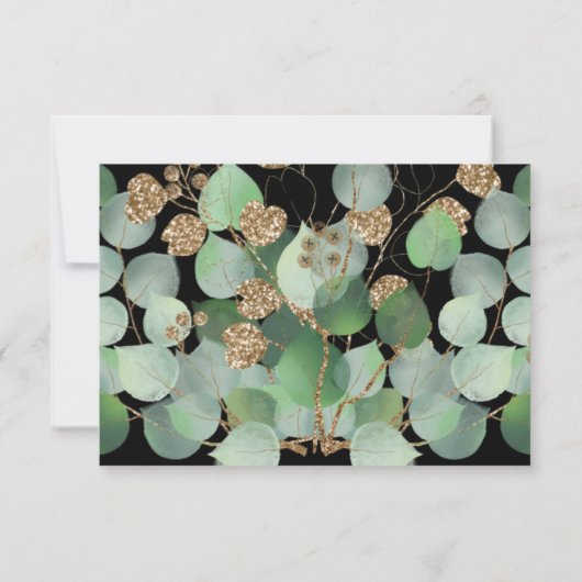 ZWARTE GOLD BOTANICAL 2 BEWAREN DE DATUM CIRCULAIR AANKONDIGING (Achterkant)