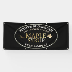 Zwarte & Gold Maple Syrup Gold Leaf Farmer's Marke Spandoek