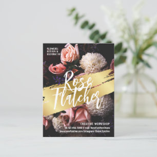 Zwarte Gold Workshop Briefkaart