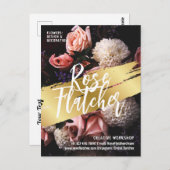 Zwarte Gold Workshop Briefkaart (Voorkant / Achterkant)