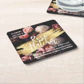 Zwarte Gold Workshop Kartonnen Onderzetters (Schuin)