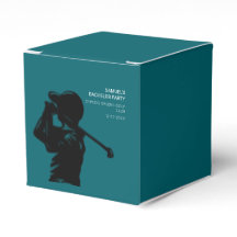 Zwarte golfer Golfreis vrijgezellenfeest minimalis