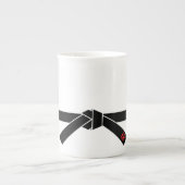 Zwarte gordel, 黒, 武 porselein kop (Voorkant)