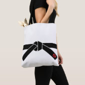 Zwarte gordel, 黒, 武 tote bag (Dichtbij)