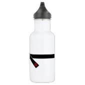 Zwarte gordel, 黒, 武 waterfles  (Rechts)