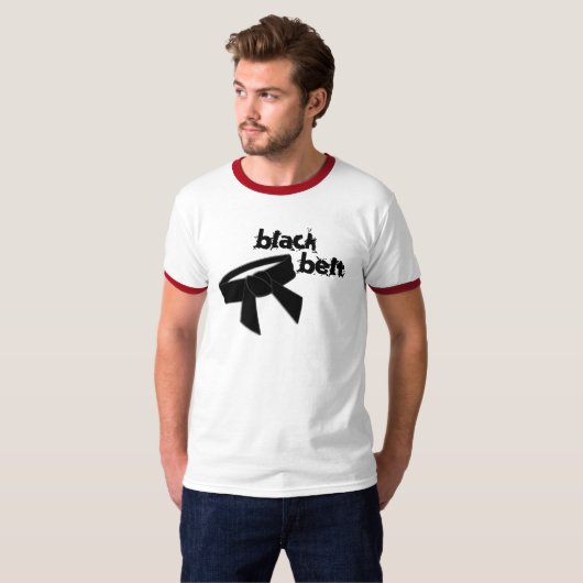 Zwarte gordel 2.1 t-shirt (Voorkant volledig)