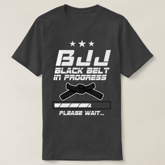 ZWARTE GORDEL AAN DE GANG T-SHIRT (Design voorkant)