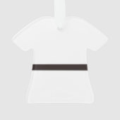 Zwarte gordel (Initiaal ) Ornament (achterkant)