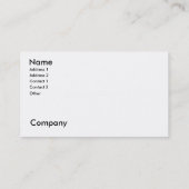 Zwarte gordel/Karate-instructie Visitekaartje (Achterkant)