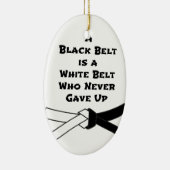 Zwarte gordel keramisch ornament (Rechts)