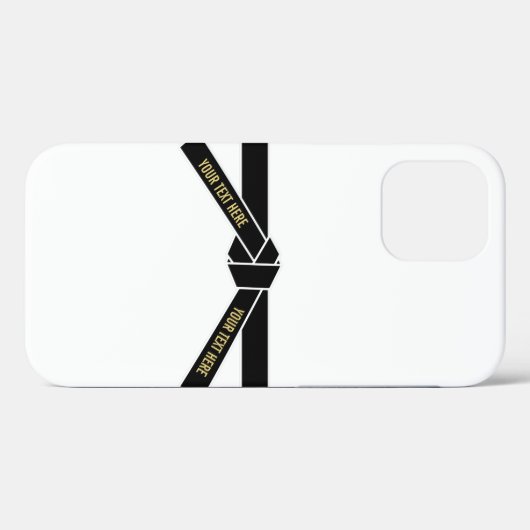 zwarte gordel (Kuro-obi) Case-Mate iPhone Case (Achterkant (horizontaal))