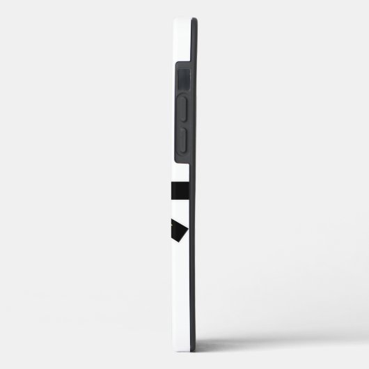 zwarte gordel (Kuro-obi) Case-Mate iPhone Case (Achterkant / Links)