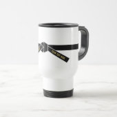 zwarte gordel (Kuro-obi) Reisbeker (Voorkant rechts)