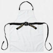 zwarte gordel (Kuro-obi) Schort (Voorkant)