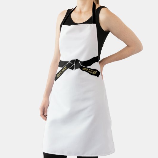  zwarte gordel (Kuro-obi) Schort (Insitu)