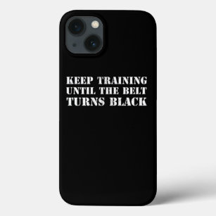 Zwarte gordel — Martial Art training Karate Tae Kw Case-Mate iPhone Case